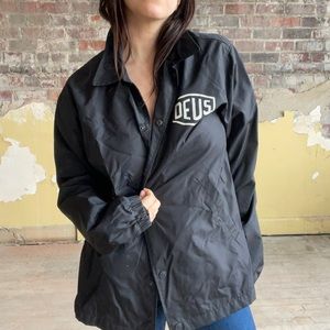 Dues ex machina lined windbreaker